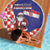 Croatia Christmas Beach Blanket Santas Favorite Croatian - Wonder Print Shop