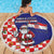 Croatia Christmas Beach Blanket Santas Favorite Croatian - Wonder Print Shop