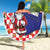 Croatia Christmas Beach Blanket Santas Favorite Croatian - Wonder Print Shop