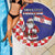 Croatia Christmas Beach Blanket Santas Favorite Croatian - Wonder Print Shop