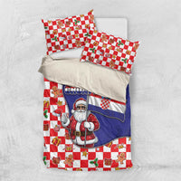 Croatia Christmas Bedding Set Santas Favorite Croatian - Wonder Print Shop