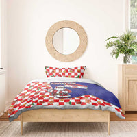Croatia Christmas Bedding Set Santas Favorite Croatian - Wonder Print Shop