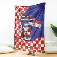 Croatia Christmas Blanket Santas Favorite Croatian - Wonder Print Shop
