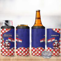 Croatia Christmas 4 in 1 Can Cooler Tumbler Santas Favorite Croatian - Wonder Print Shop