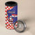 Croatia Christmas 4 in 1 Can Cooler Tumbler Santas Favorite Croatian - Wonder Print Shop