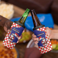 Croatia Christmas 4 in 1 Can Cooler Tumbler Santas Favorite Croatian - Wonder Print Shop