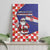 Croatia Christmas Canvas Wall Art Santas Favorite Croatian - Wonder Print Shop