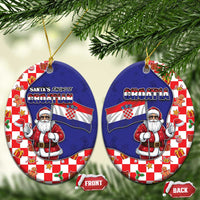 Croatia Christmas Ceramic Ornament Santas Favorite Croatian - Wonder Print Shop