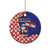 Croatia Christmas Ceramic Ornament Santas Favorite Croatian - Wonder Print Shop