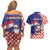 Croatia Christmas Couples Matching Off Shoulder Short Dress and Hawaiian Shirt Santas Favorite Croatian - Wonder Print Shop