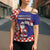 Croatia Christmas Cross Shoulder Shirt Santas Favorite Croatian - Wonder Print Shop