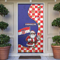 Croatia Christmas Door Cover Santas Favorite Croatian - Wonder Print Shop