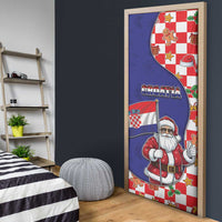 Croatia Christmas Door Cover Santas Favorite Croatian - Wonder Print Shop