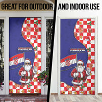 Croatia Christmas Door Cover Santas Favorite Croatian - Wonder Print Shop