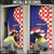 Croatia Christmas Door Cover Santas Favorite Croatian - Wonder Print Shop