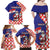 Croatia Christmas Family Matching Off Shoulder Maxi Dress and Hawaiian Shirt Santas Favorite Croatian - Wonder Print Shop
