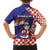 Croatia Christmas Family Matching Summer Maxi Dress and Hawaiian Shirt Santas Favorite Croatian - Wonder Print Shop