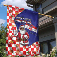 Croatia Christmas Garden Flag Santas Favorite Croatian - Wonder Print Shop