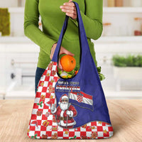 Croatia Christmas Grocery Bag Santas Favorite Croatian - Wonder Print Shop
