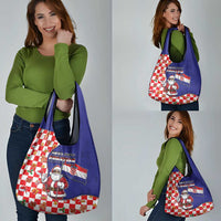 Croatia Christmas Grocery Bag Santas Favorite Croatian - Wonder Print Shop