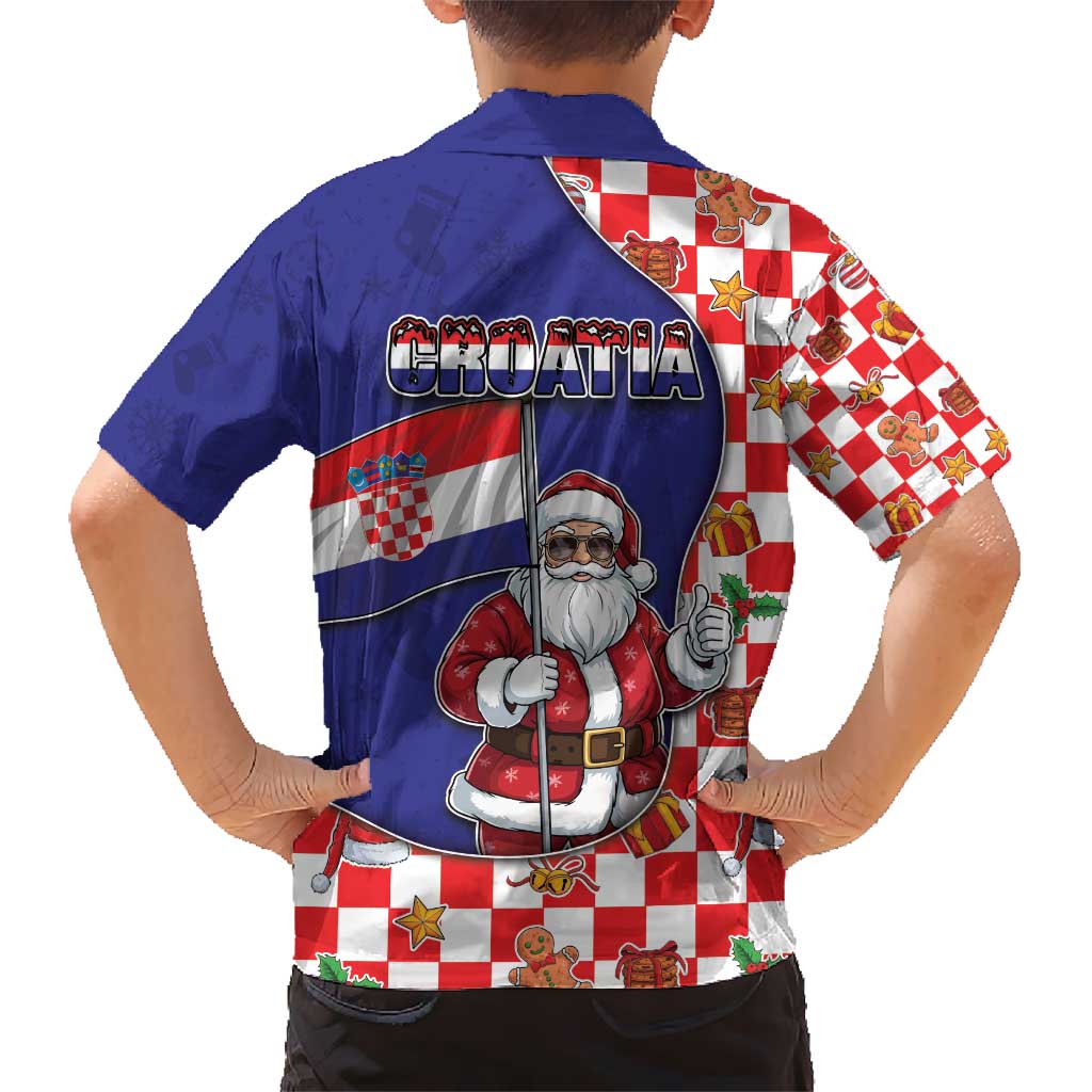 Croatia Christmas Hawaiian Shirt Santas Favorite Croatian - Wonder Print Shop