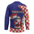 Croatia Christmas Hockey Jersey Santas Favorite Croatian - Wonder Print Shop
