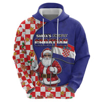Croatia Christmas Hoodie Santas Favorite Croatian - Wonder Print Shop
