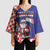Croatia Christmas Kimono Sleeve Blouse Santas Favorite Croatian - Wonder Print Shop