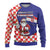 Croatia Christmas Ugly Christmas Sweater Santas Favorite Croatian - Wonder Print Shop