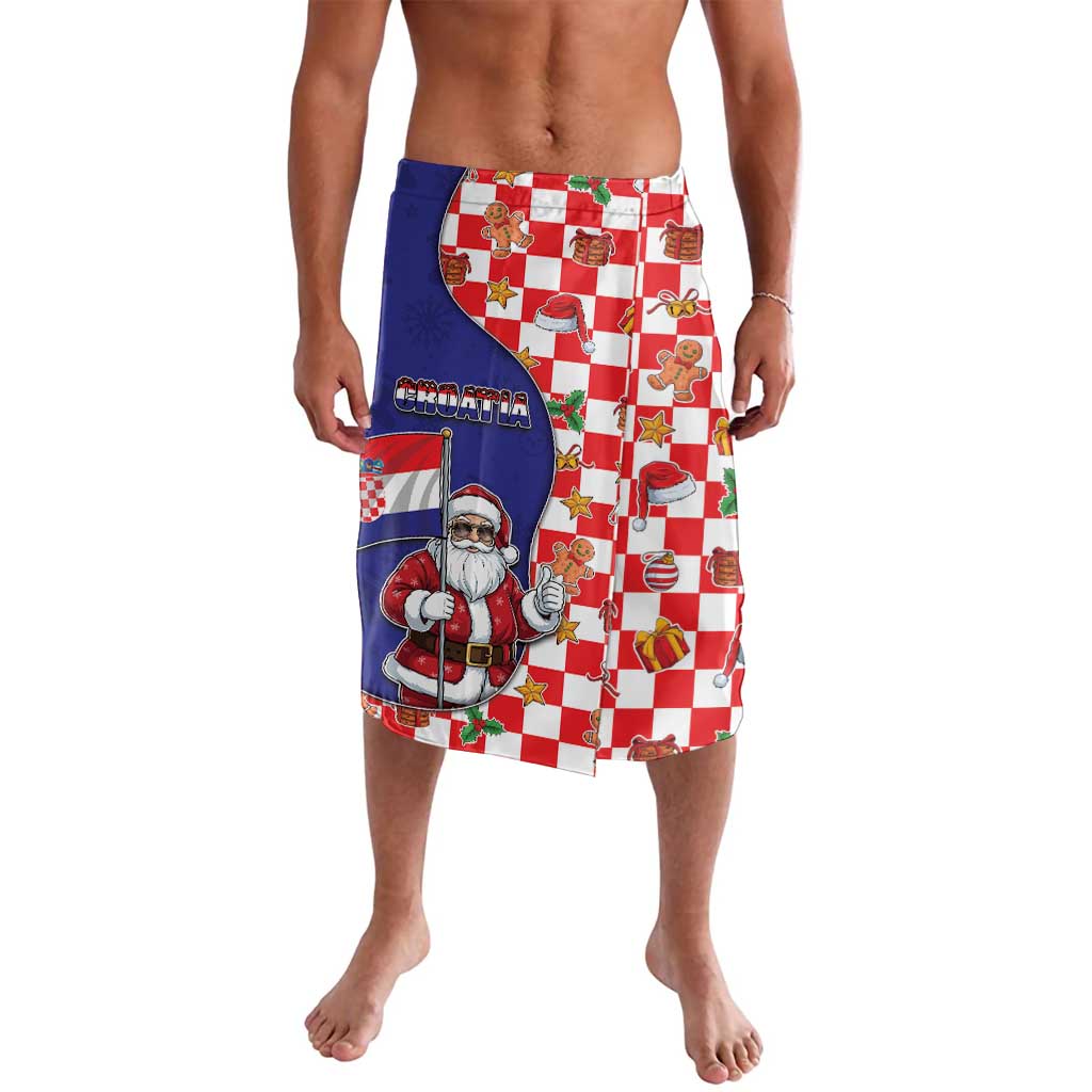 Croatia Christmas Lavalava Santas Favorite Croatian - Wonder Print Shop