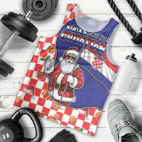 Croatia Christmas Men Tank Top Santas Favorite Croatian - Wonder Print Shop