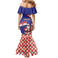 Croatia Christmas Mermaid Dress Santas Favorite Croatian - Wonder Print Shop