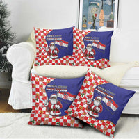 Croatia Christmas Pillow Cover Santas Favorite Croatian - Wonder Print Shop