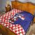 Croatia Christmas Quilt Santas Favorite Croatian - Wonder Print Shop