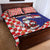 Croatia Christmas Quilt Bed Set Santas Favorite Croatian - Wonder Print Shop