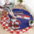 Croatia Christmas Round Carpet Santas Favorite Croatian - Wonder Print Shop