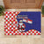 Croatia Christmas Rubber Doormat Santas Favorite Croatian - Wonder Print Shop