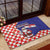 Croatia Christmas Rubber Doormat Santas Favorite Croatian - Wonder Print Shop