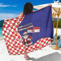 Croatia Christmas Sarong Santas Favorite Croatian - Wonder Print Shop