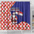 Croatia Christmas Shower Curtain Santas Favorite Croatian - Wonder Print Shop