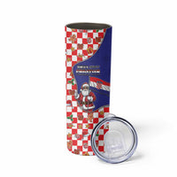 Croatia Christmas Skinny Tumbler Santas Favorite Croatian - Wonder Print Shop