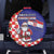 Croatia Christmas Spare Tire Cover Santas Favorite Croatian - Wonder Print Shop