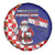 Croatia Christmas Spare Tire Cover Santas Favorite Croatian - Wonder Print Shop