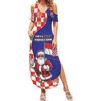 Croatia Christmas Summer Maxi Dress Santas Favorite Croatian - Wonder Print Shop