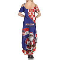 Croatia Christmas Summer Maxi Dress Santas Favorite Croatian - Wonder Print Shop