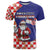 Croatia Christmas T Shirt Santas Favorite Croatian - Wonder Print Shop