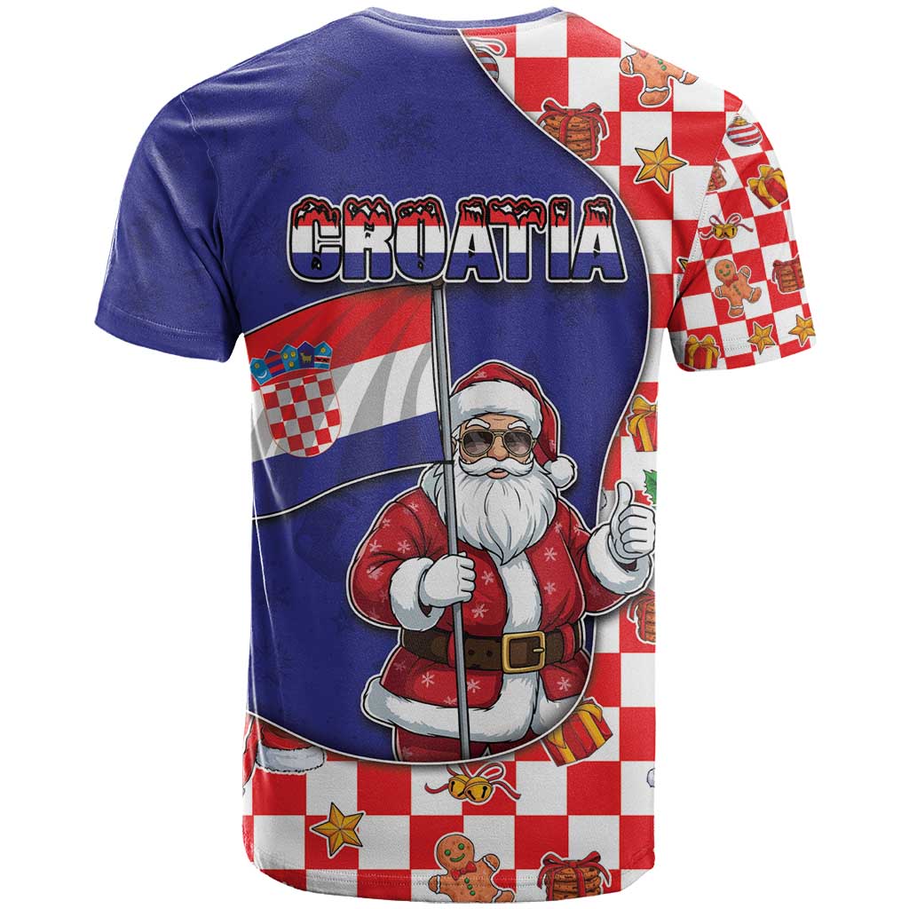 Croatia Christmas T Shirt Santas Favorite Croatian - Wonder Print Shop