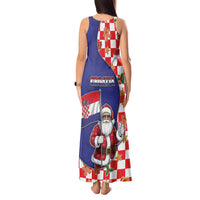 Croatia Christmas Tank Maxi Dress Santas Favorite Croatian - Wonder Print Shop