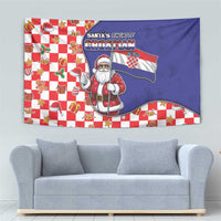 Croatia Christmas Tapestry Santas Favorite Croatian - Wonder Print Shop