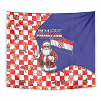 Croatia Christmas Tapestry Santas Favorite Croatian - Wonder Print Shop
